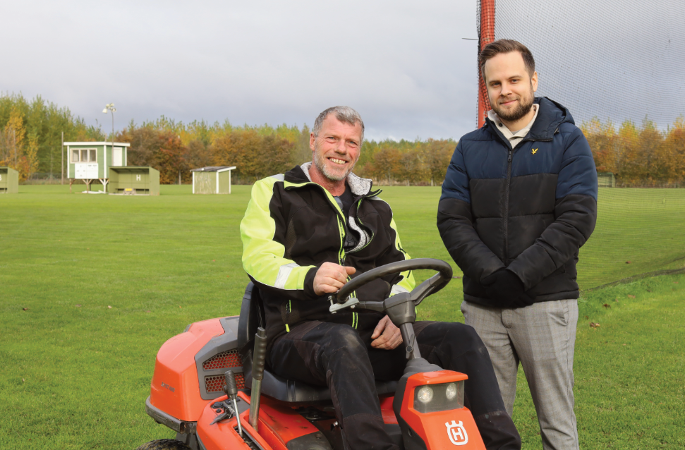 Med fokus på Tillbergas lekplatser, parker och motionsspår